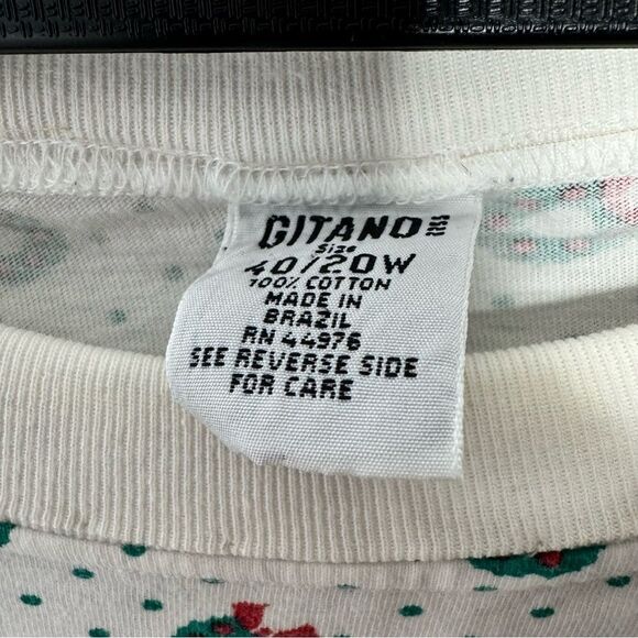 Vintage Gitano Christmas sweatshirt size 20W - Picture 3 of 4